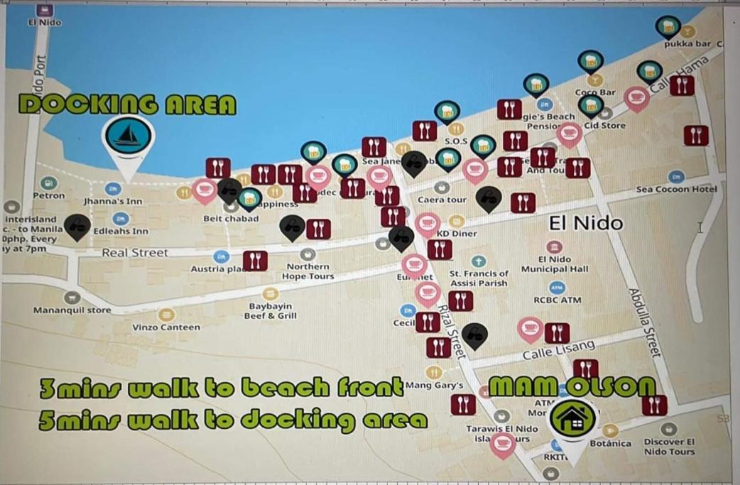 Mam Olson Pensionne House El Nido Ngoại thất bức ảnh
